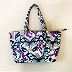 Guess Kamryn Butterfly Shoulder Bag Purse Tote